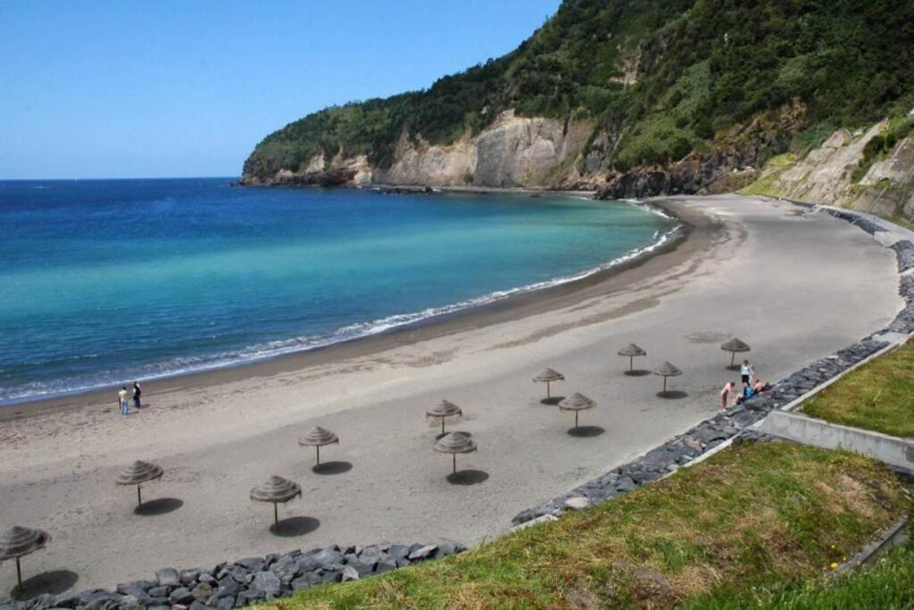 Apartamento Vista Do Mar A Ribeira Quente Eksteriør bilde